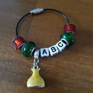 Belle inspired girls bracelet